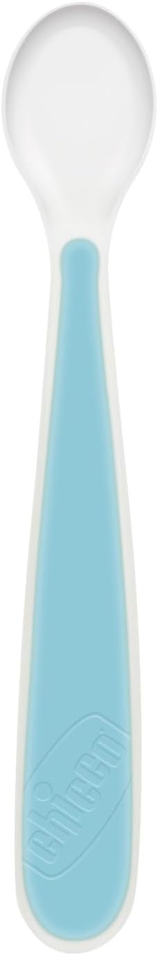 Chicco Easy Start Silicone Weaning Food Set 6m+, Blue - Image 5